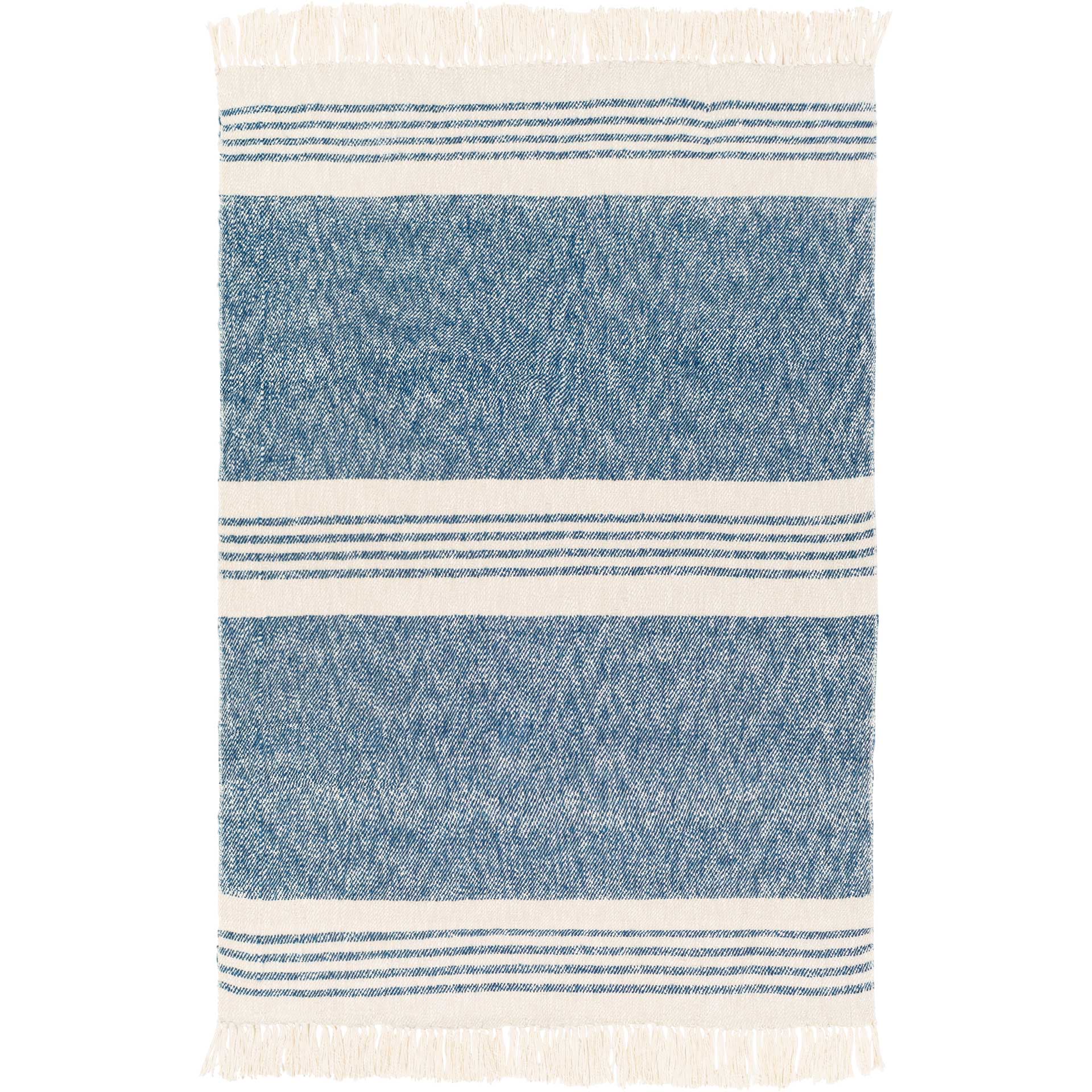 Chanel Throw Dark Blue/Cream - Image 2