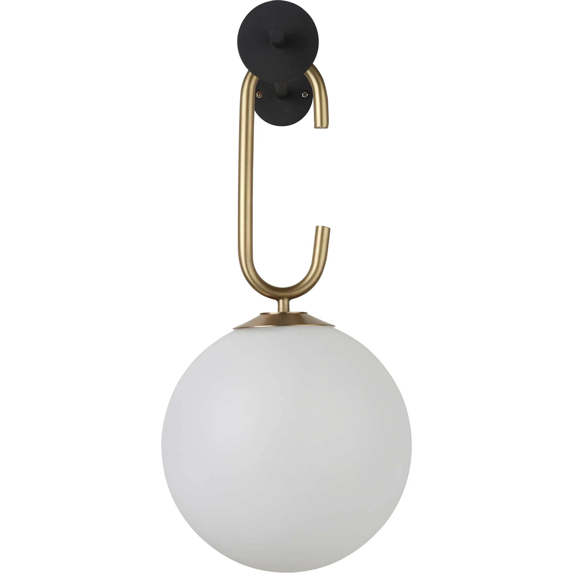 Chanel Wall Sconce Black/Brass/Frosted - Image 2