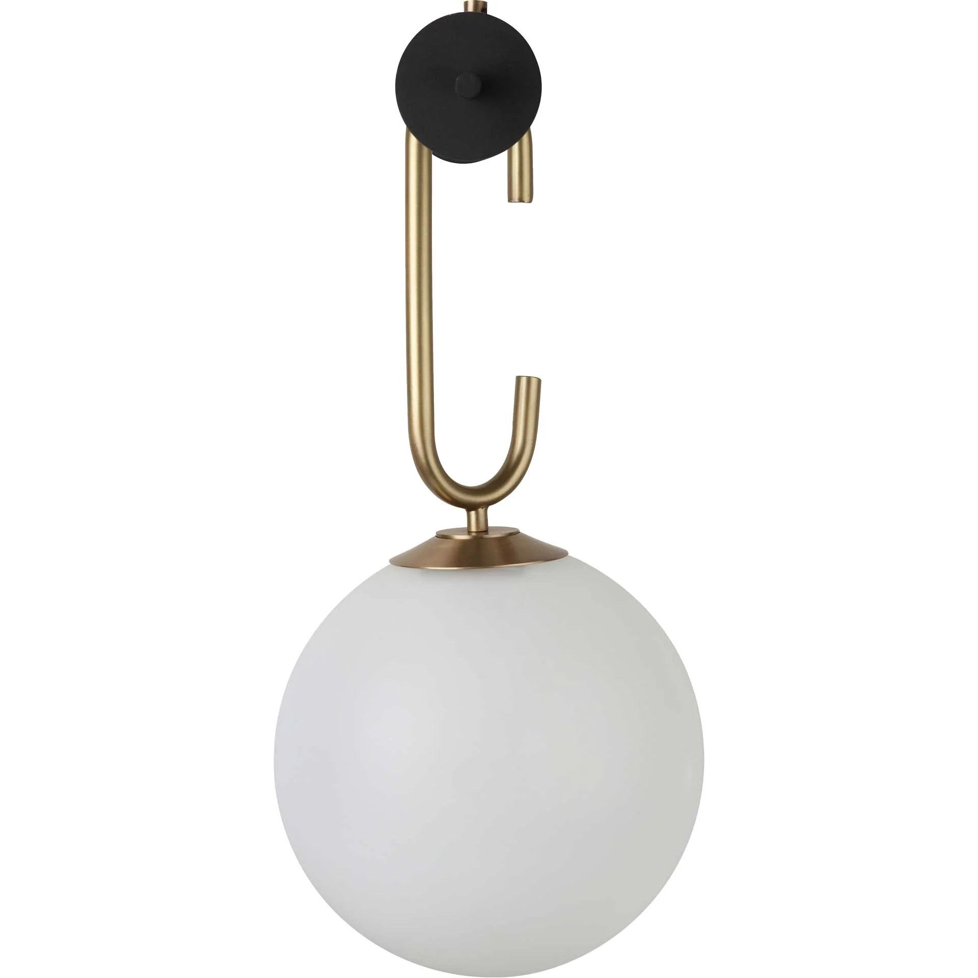Chanel Wall Sconce Black/Brass/Frosted - Image 3