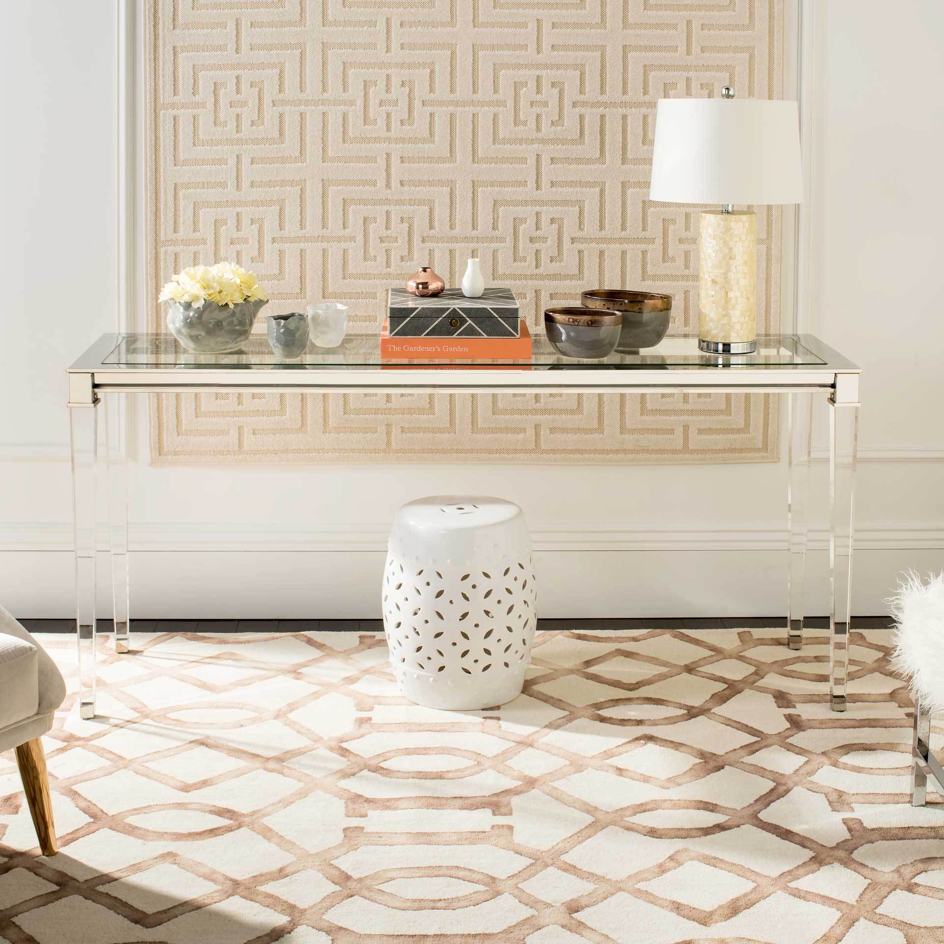 Channing Console Table Silver - Image 8