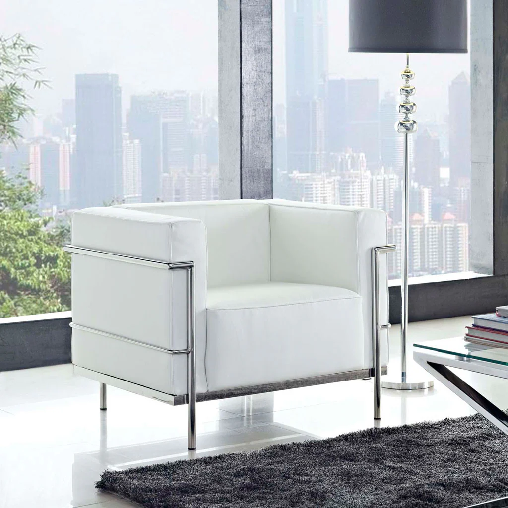 Chant Grande Armchair White - Image 4