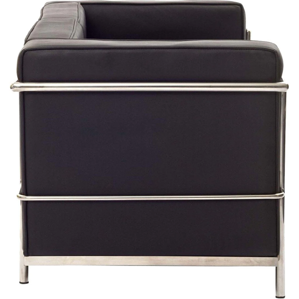 Chant Grande Loveseat Black - Image 3