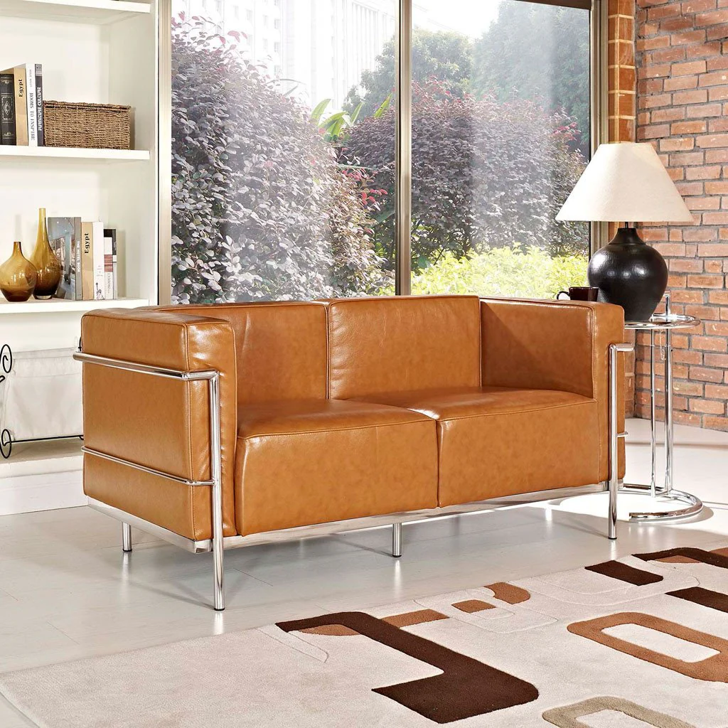 Chant Grande Loveseat Tan - Image 4