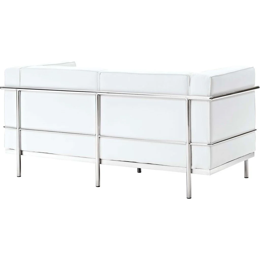 Chant Grande Loveseat White - Image 3