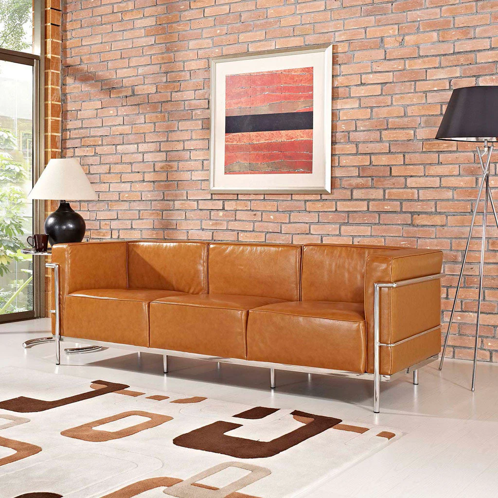 Chant Grande Sofa Tan - Image 4