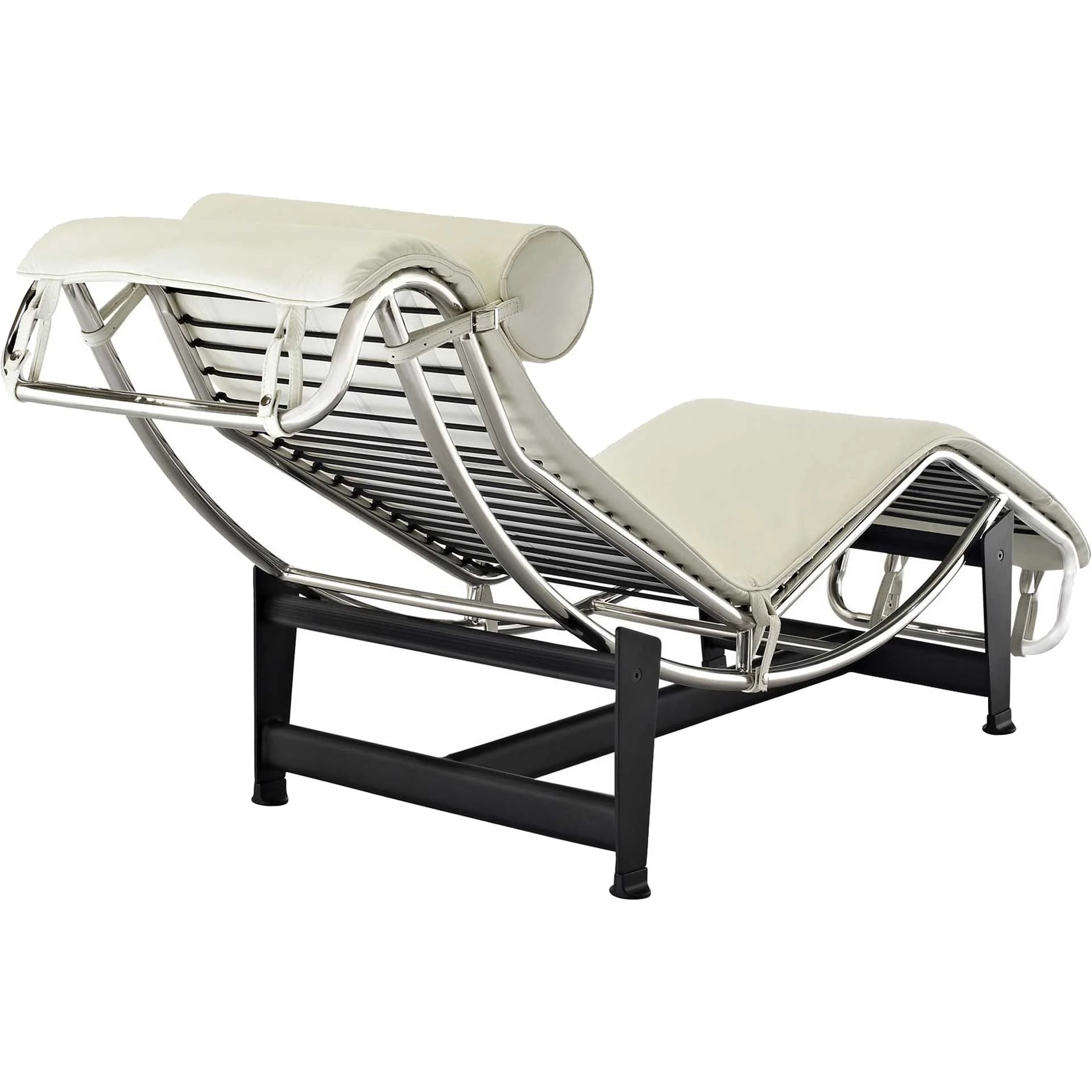 Chant Leather Chaise White - Image 3
