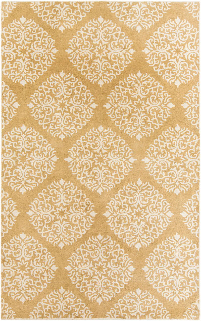 Chapman Lane Gold/Beige Area Rug - Image 2