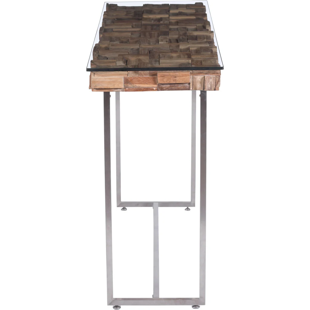 Charisma Console Table Natural - Image 2