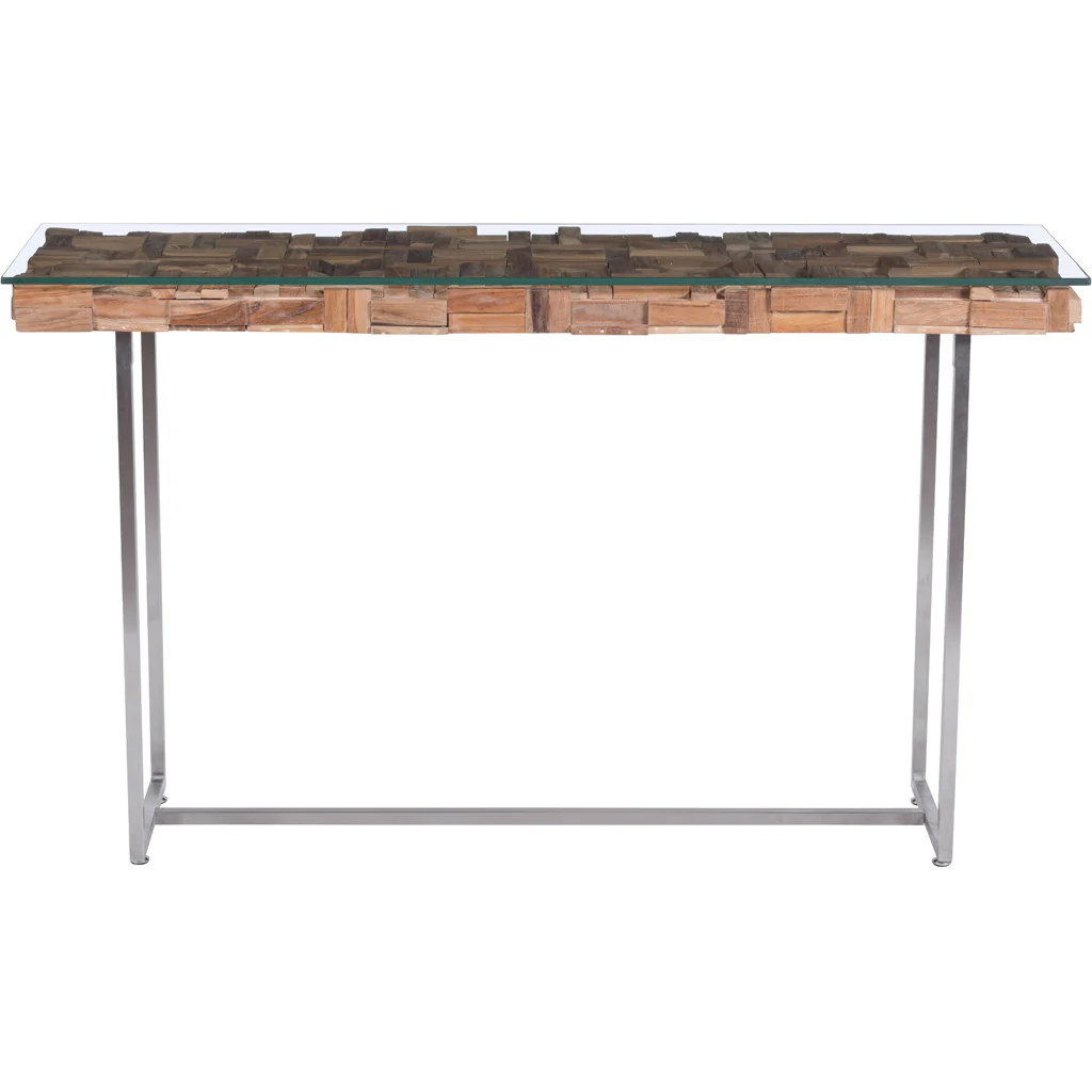 Charisma Console Table Natural - Image 4