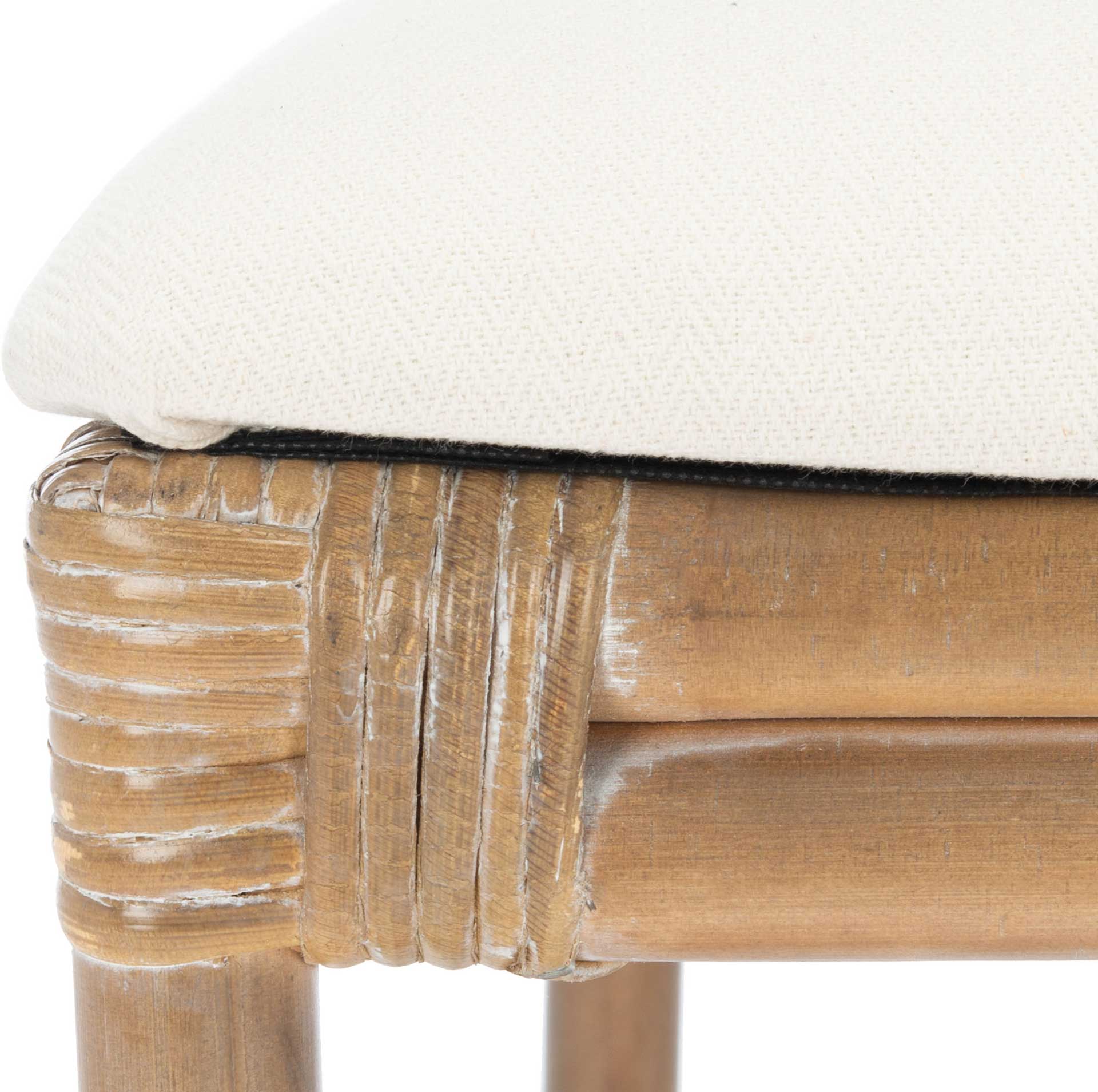 Charlee Rattan Accent Chair Gray White Wash (Set of 2) - Image 7