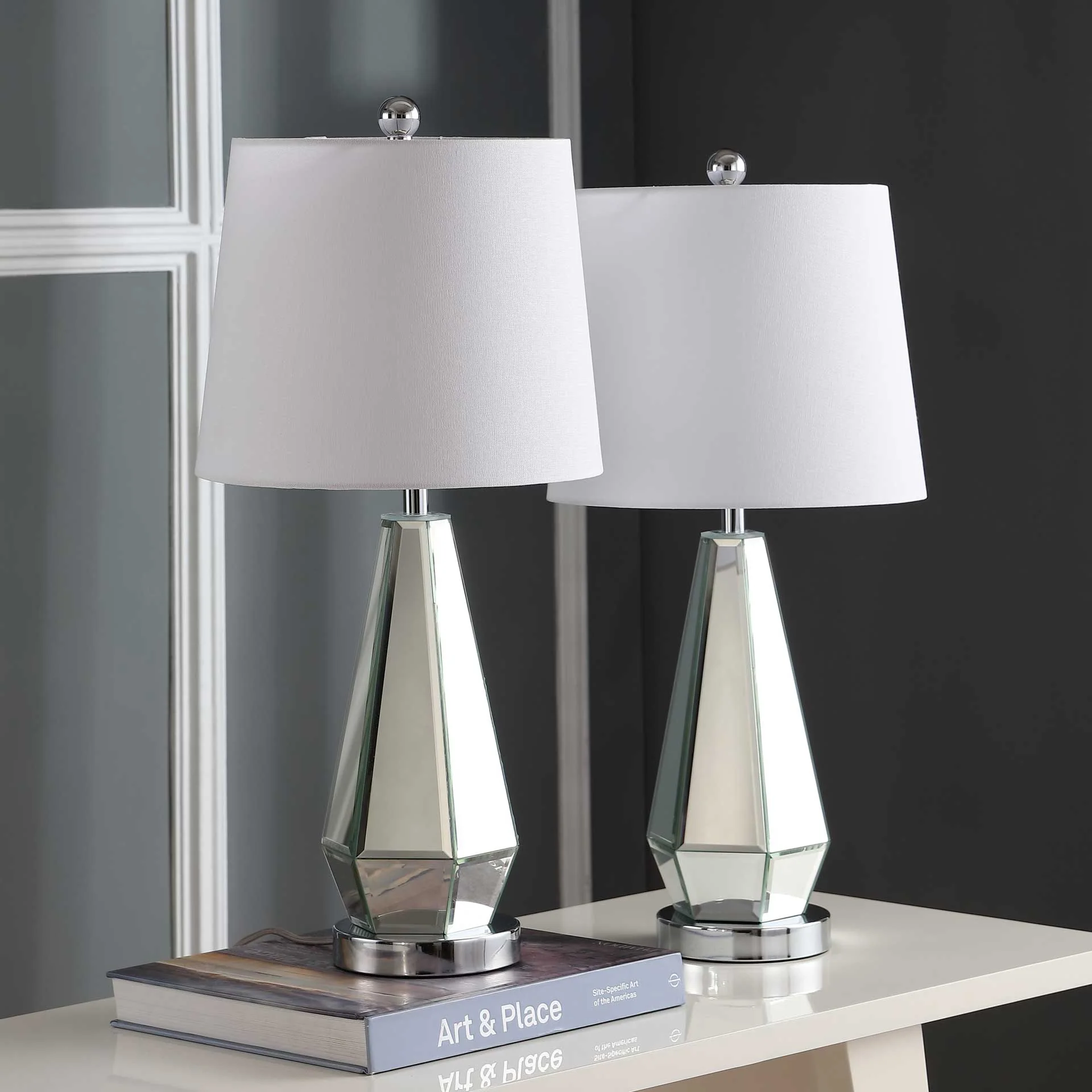 Charlee Table Lamp Silver (Set of 2) - Image 3