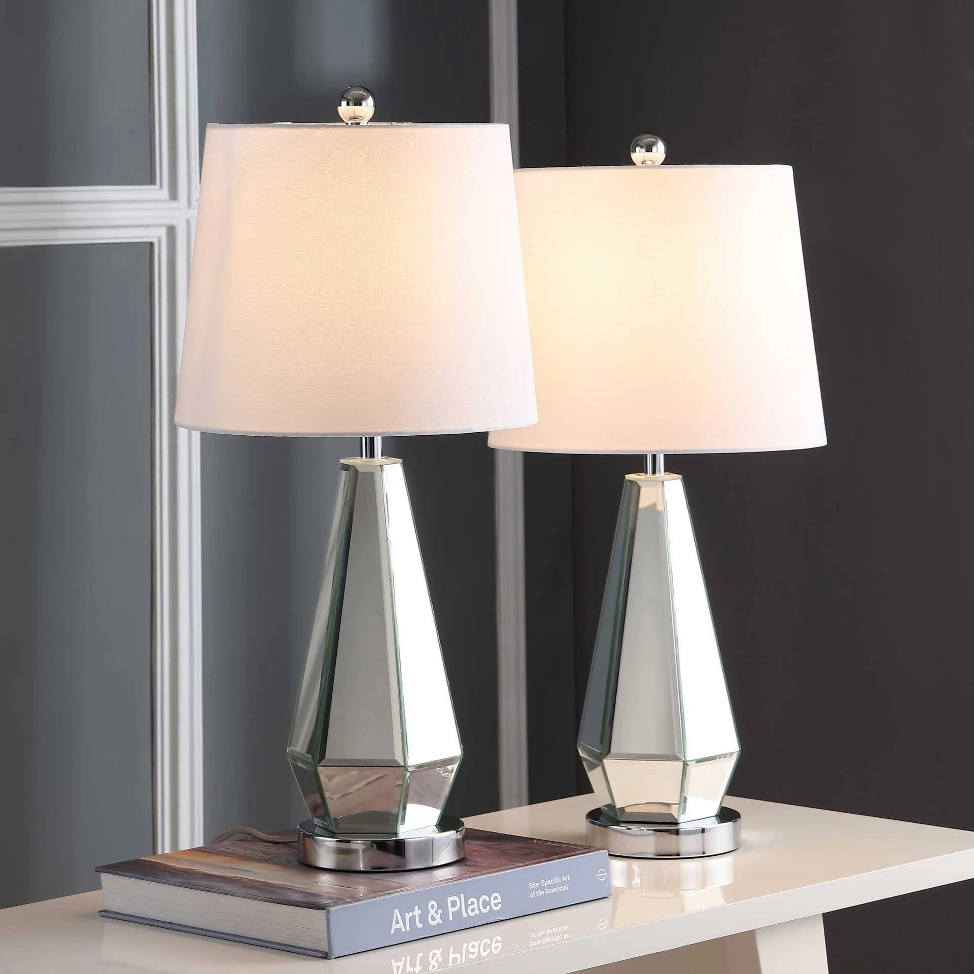 Charlee Table Lamp Silver (Set of 2) - Image 4