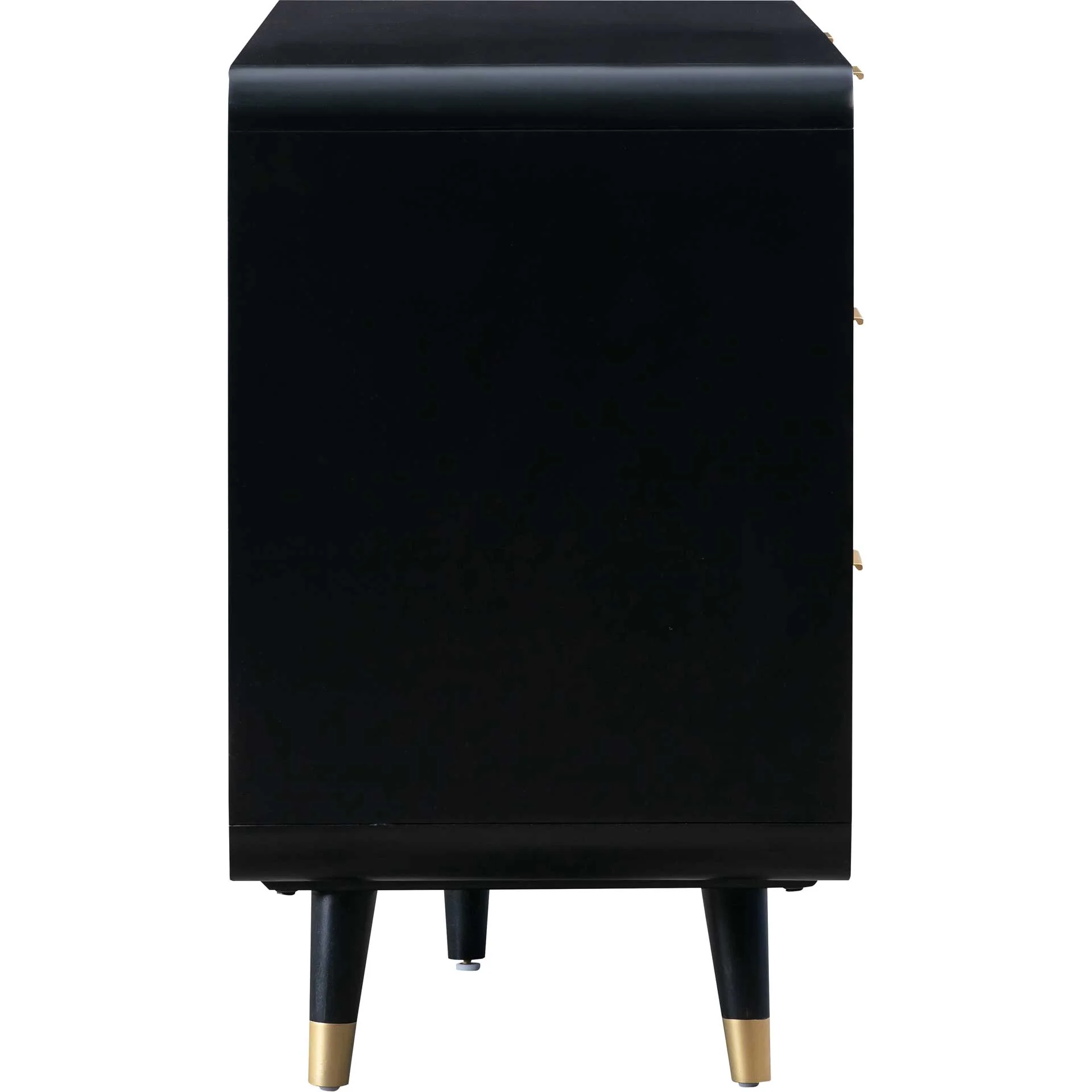 Charlson 6 Drawer Dresser Black - Image 3