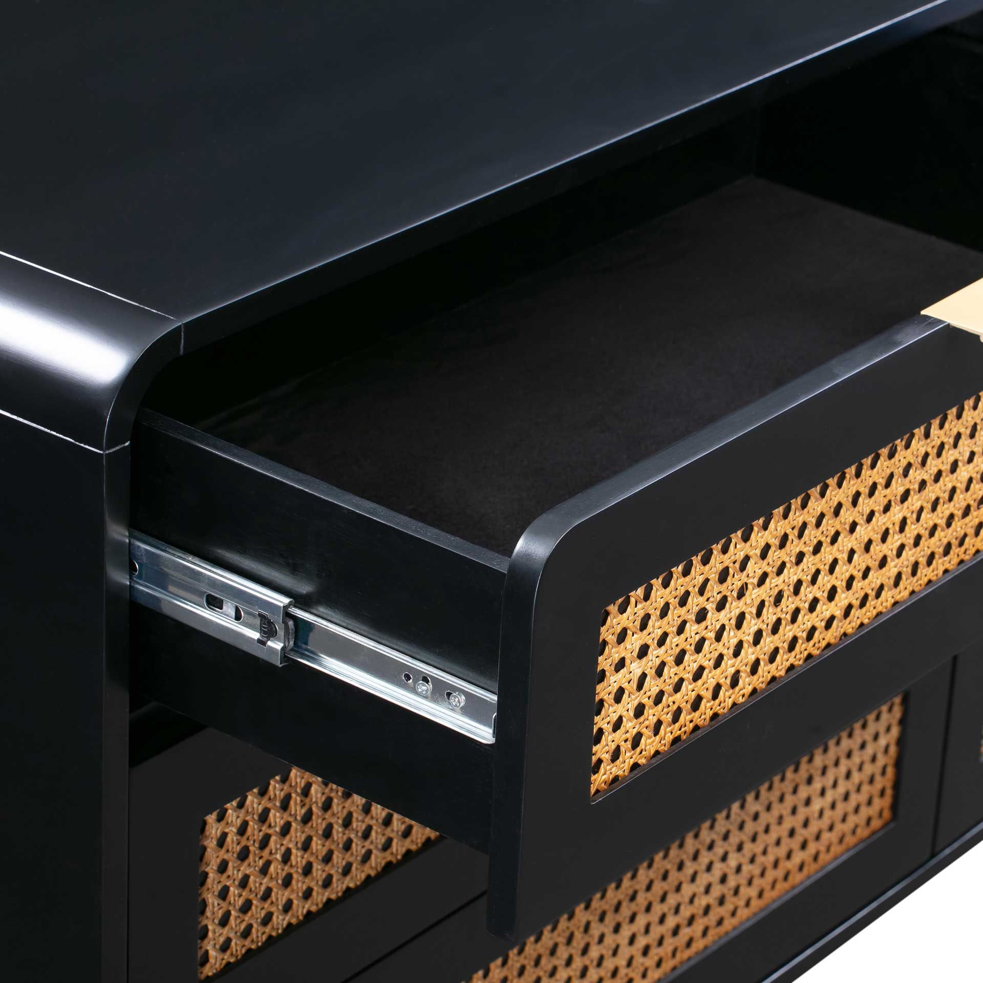 Charlson 6 Drawer Dresser Black - Image 5