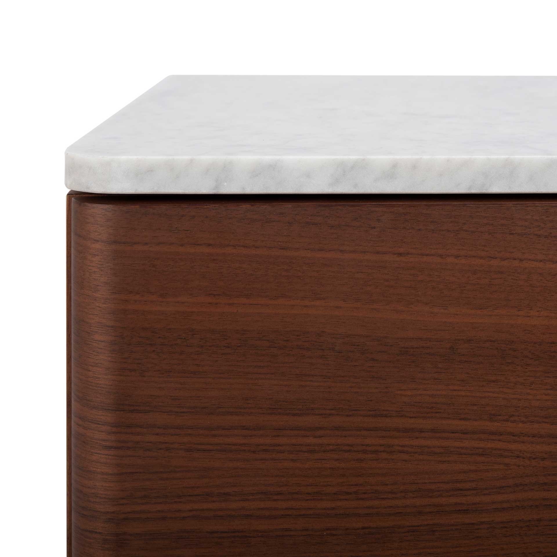 Chart 2 Drawer Nightstand Natural/Gold - Image 5