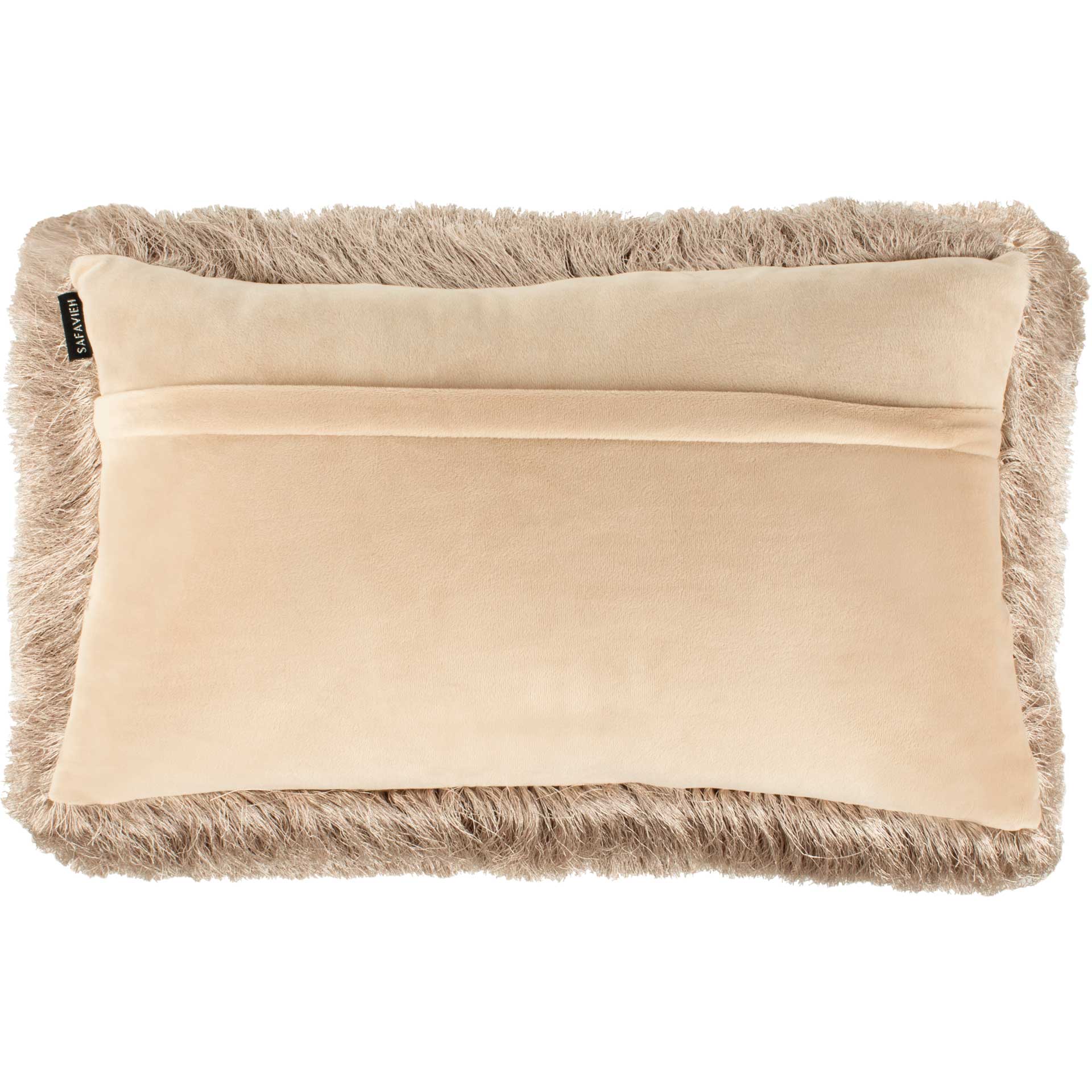 Chaz Shag Pillow Beige - Image 2