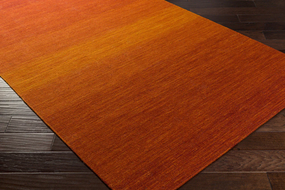 Chaz Tangerine/Burnt Orange Area Rug - Image 3