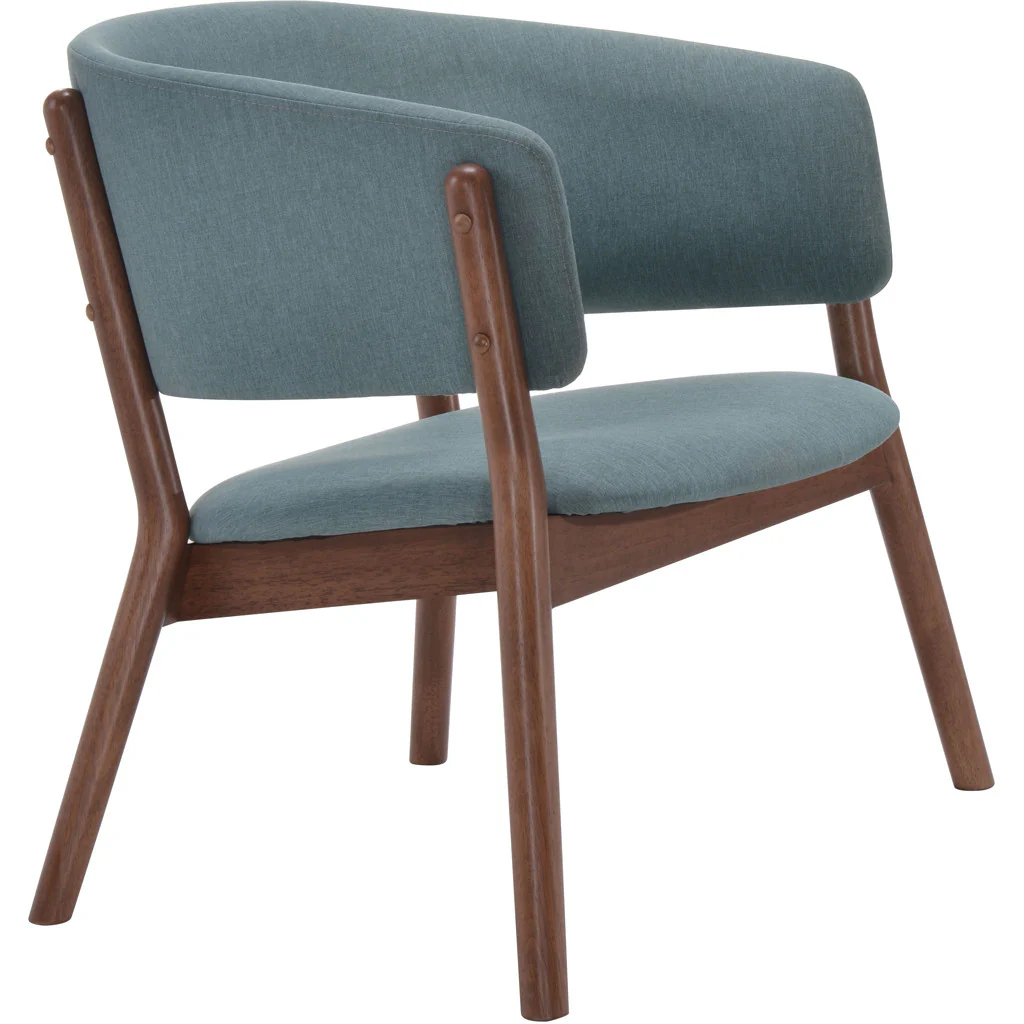Cheerful Lounge Chair Blue (Set of 2) - Image 2
