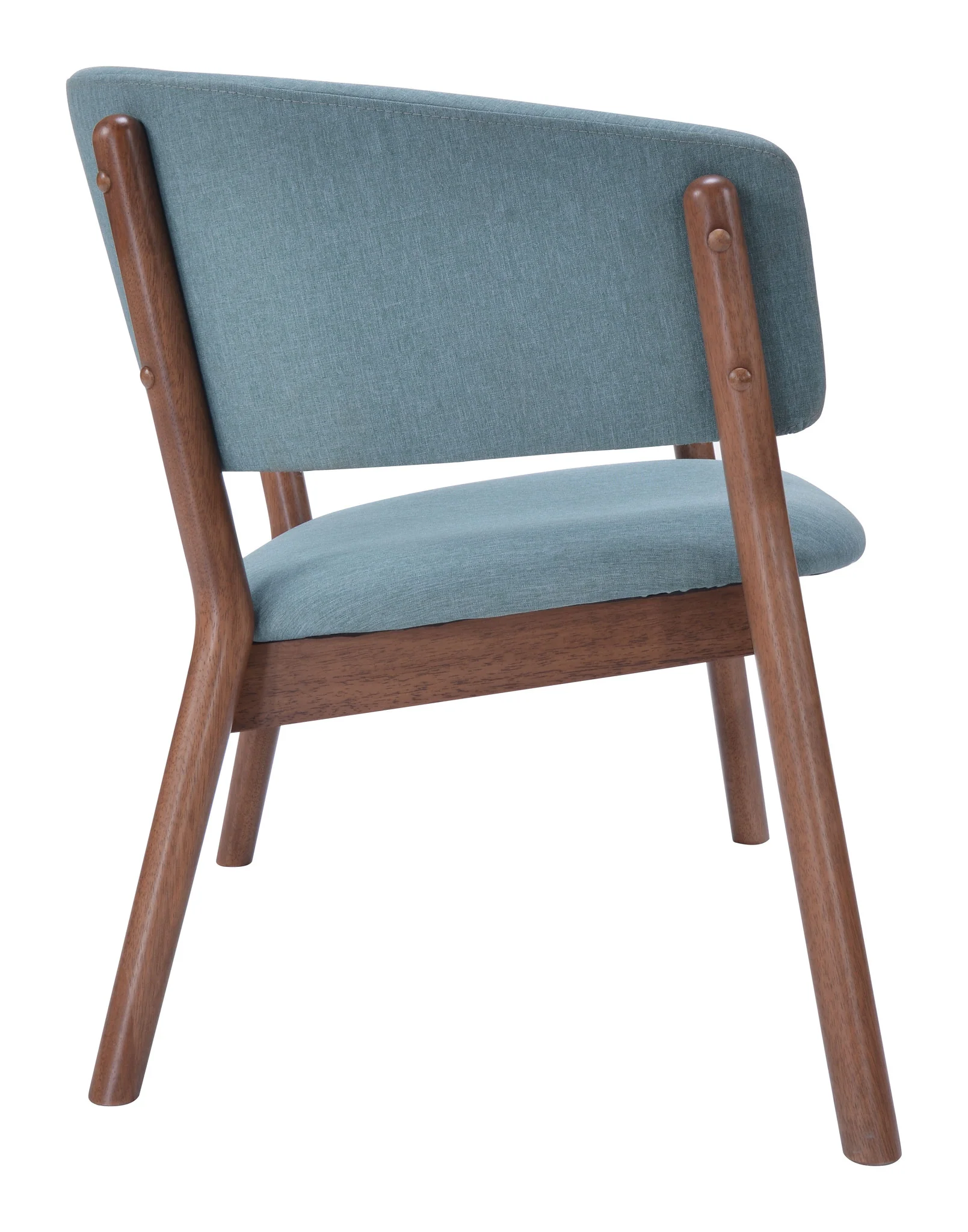Cheerful Lounge Chair Blue (Set of 2) - Image 3