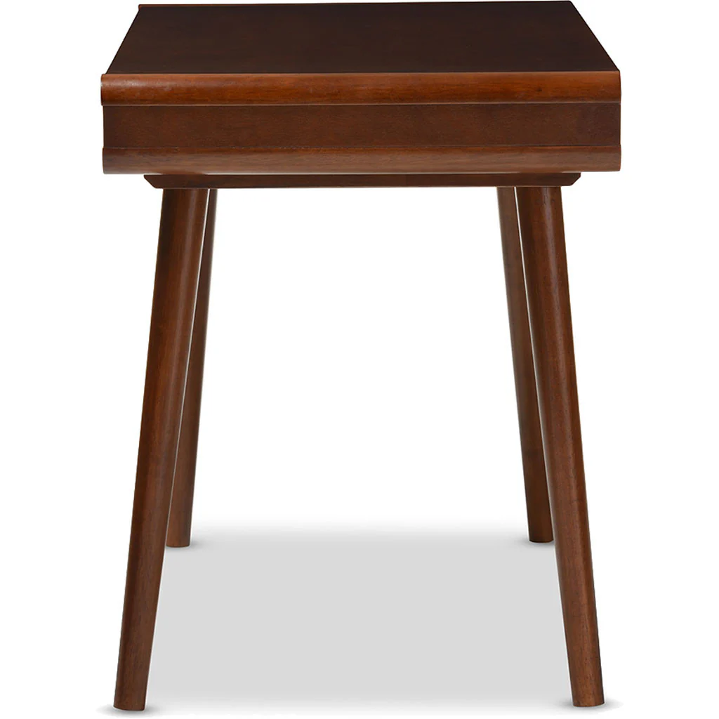 Chelsea Office Desk White/Walnut - Image 3