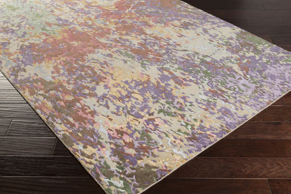 Chemistry Eggplant/Lavender Area Rug - Image 2