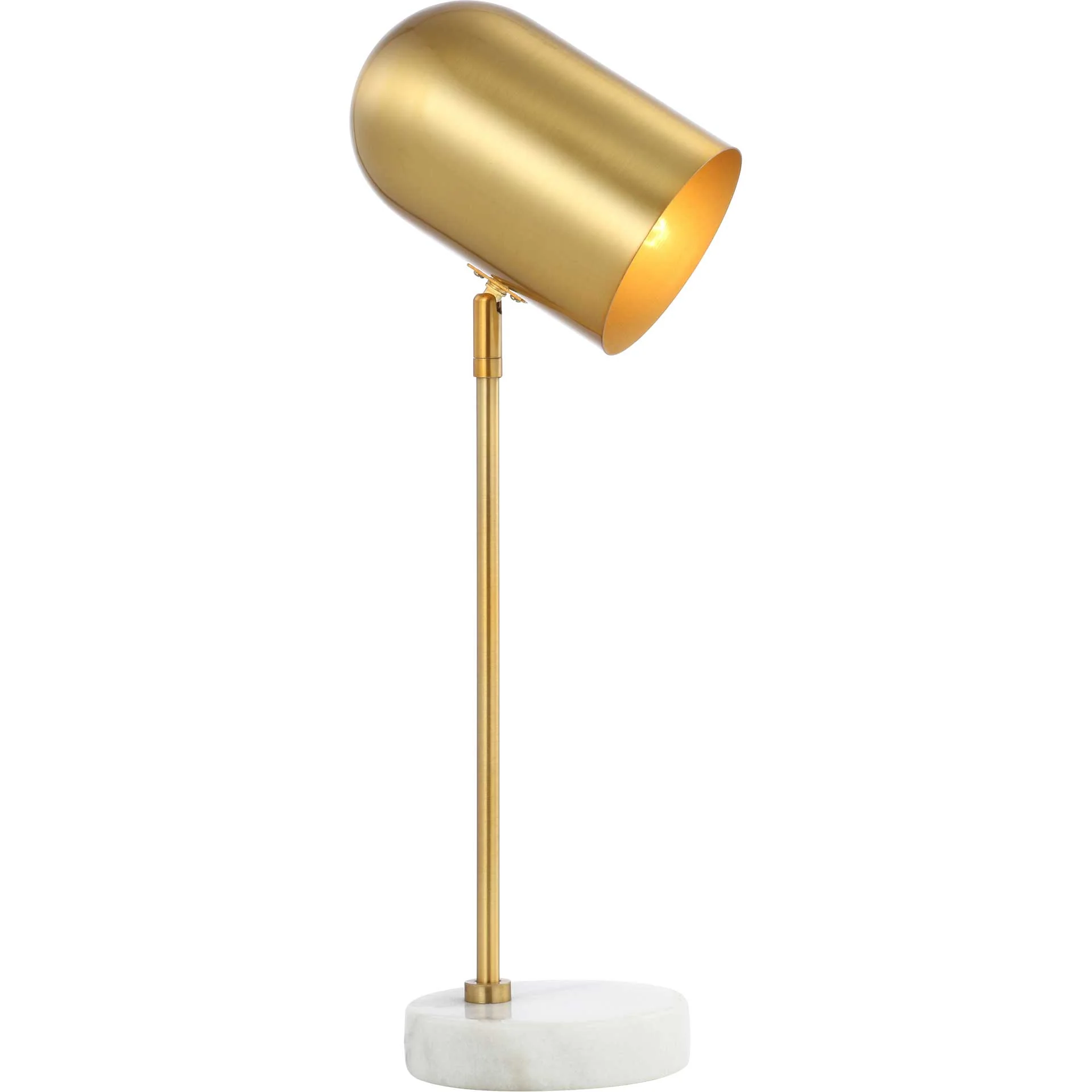 Cherish Table Lamp Brass Gold/White - Image 2
