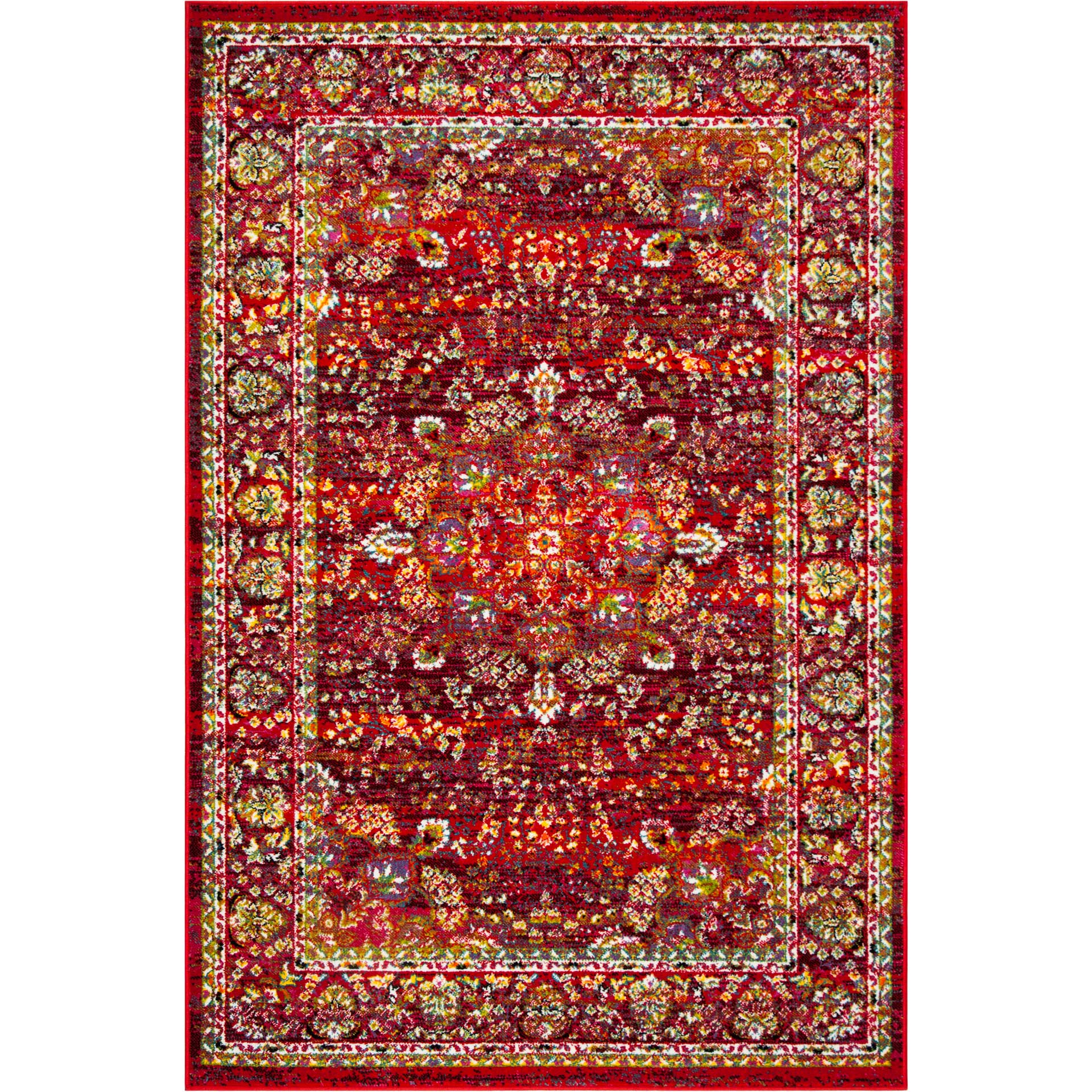 Cherokee Red/Red Area Rug - Image 2