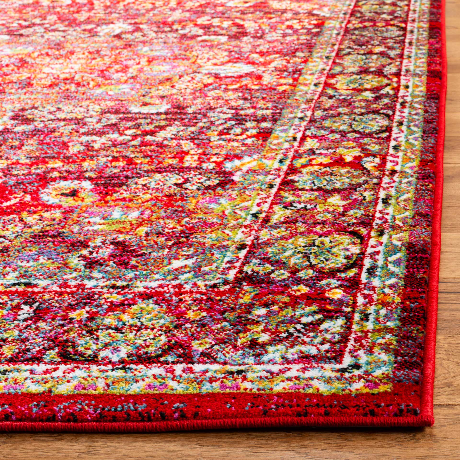 Cherokee Red/Red Area Rug - Image 4