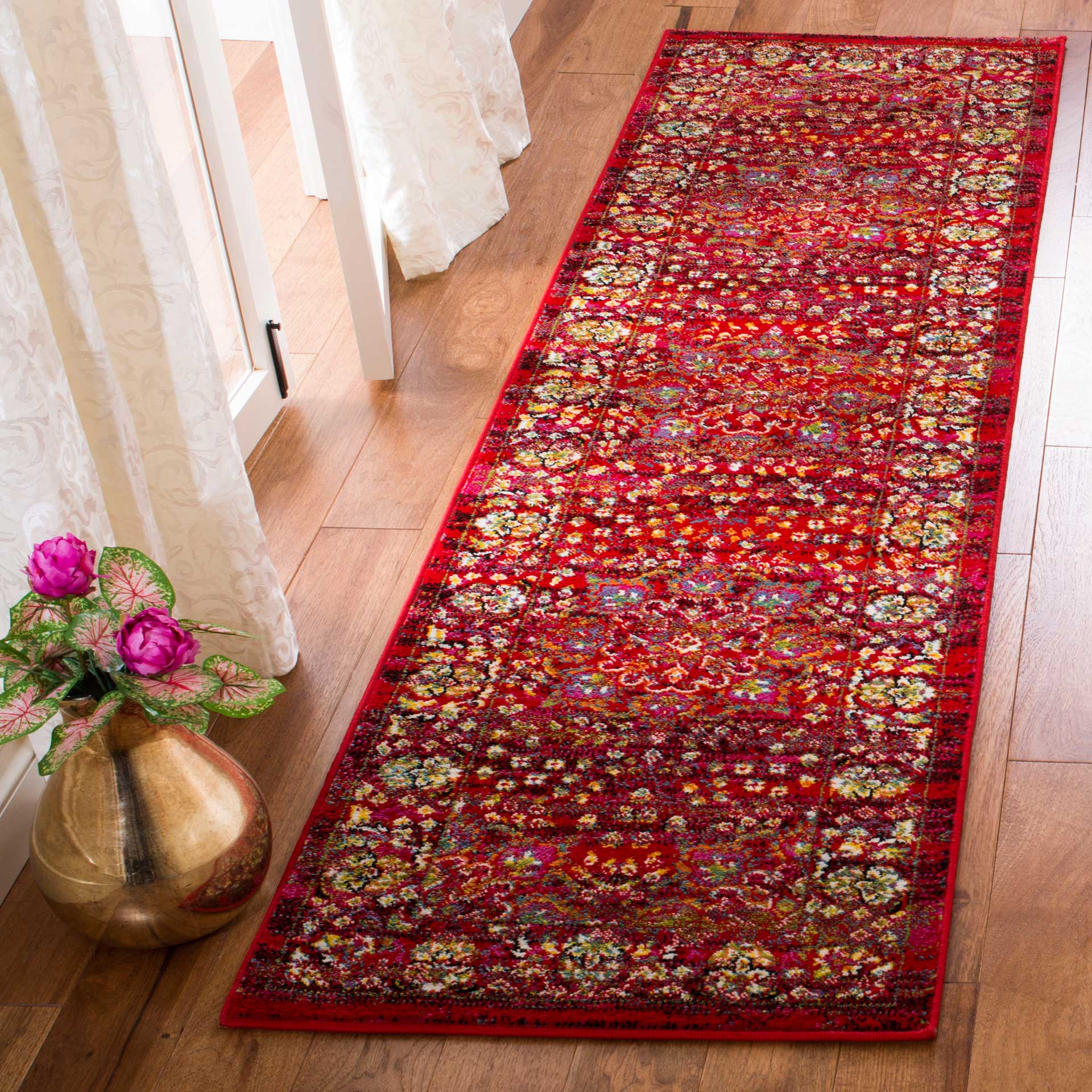 Cherokee Red/Red Runner Rug - Image 2