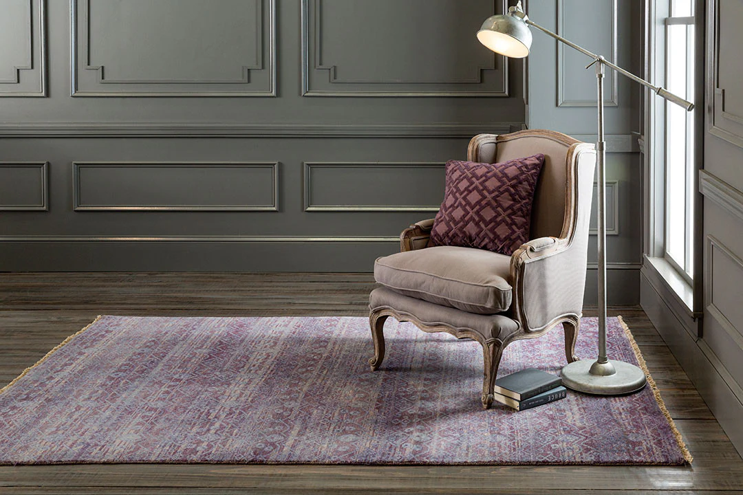 Cheshire Mauve/Gray Area Rug - Image 2