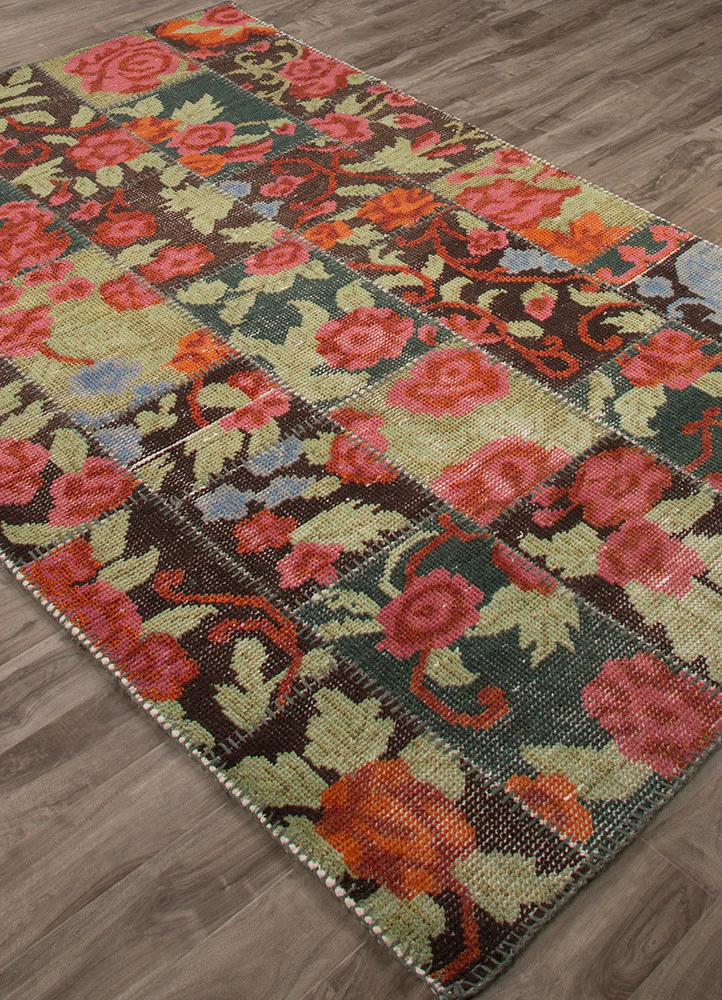 Cheshire Rosa Rapture Rose/Ketchup Area Rug - Image 2