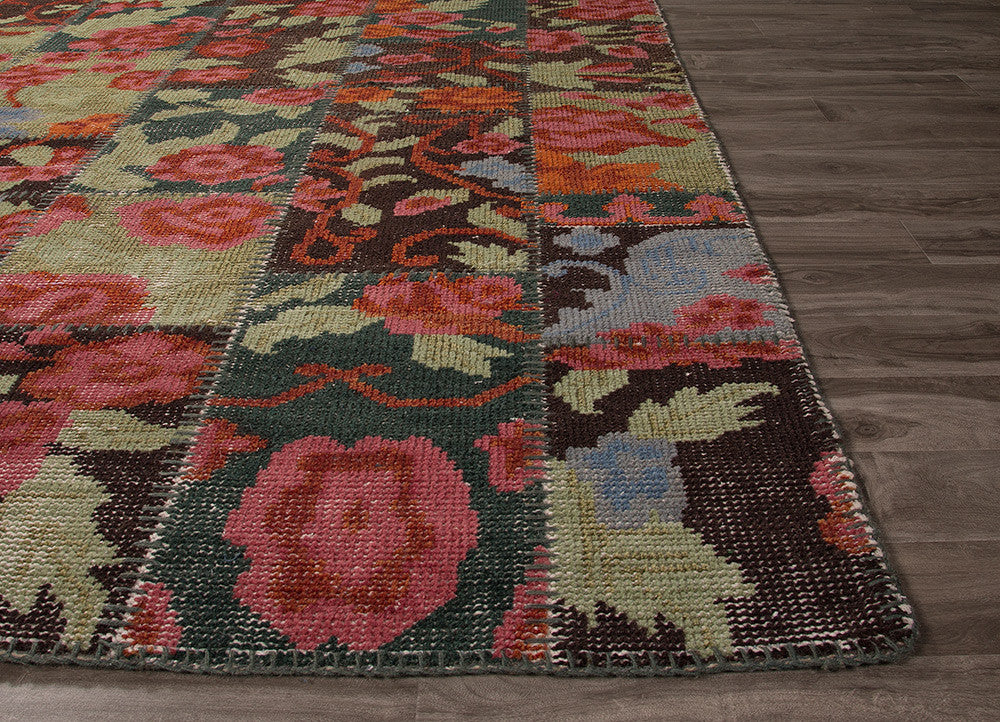 Cheshire Rosa Rapture Rose/Ketchup Area Rug - Image 3