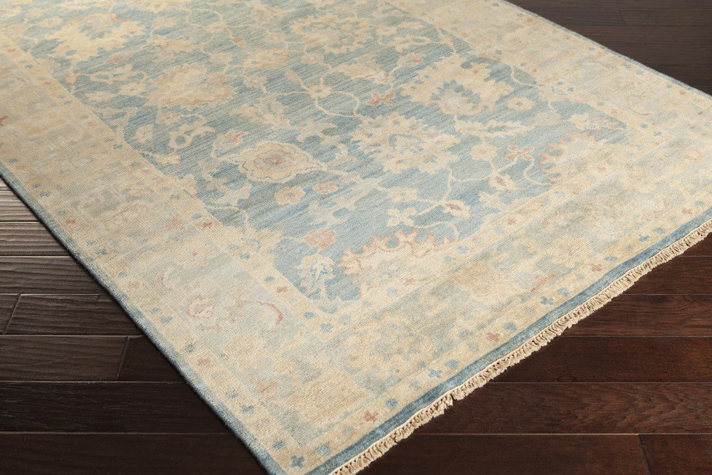 Cheshire Teal/Light Gray Area Rug - Image 2