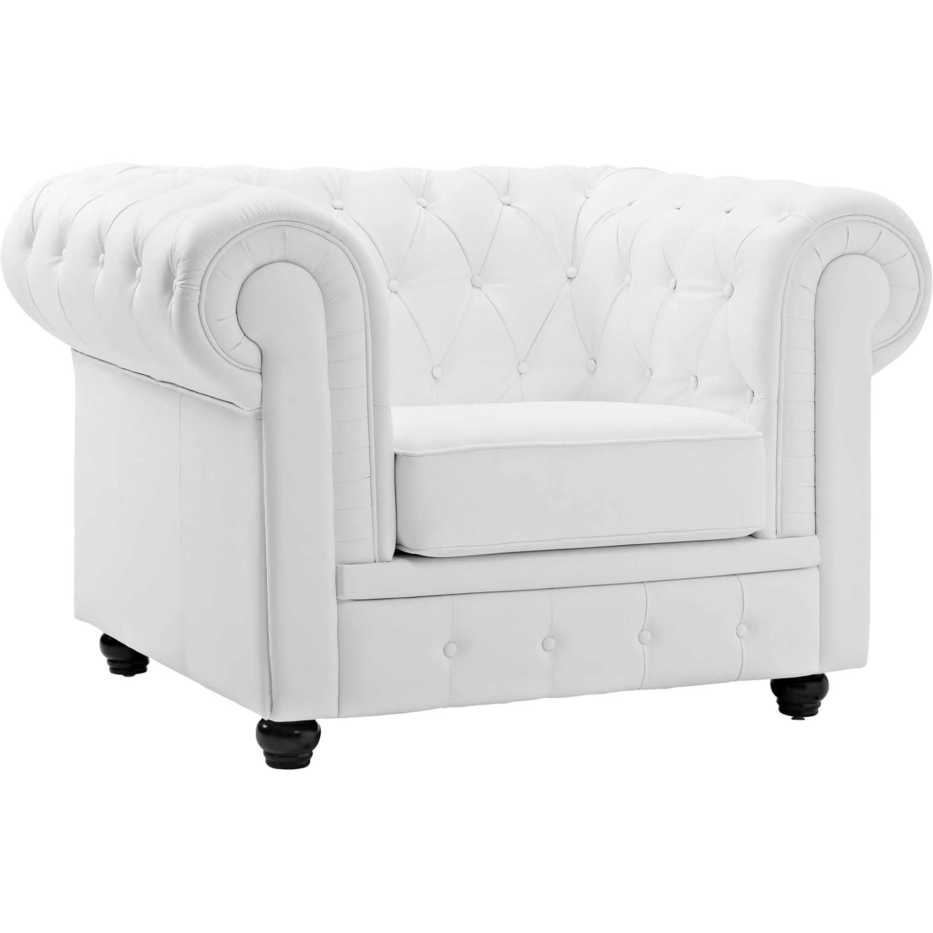 Chest Armchair White - Image 2