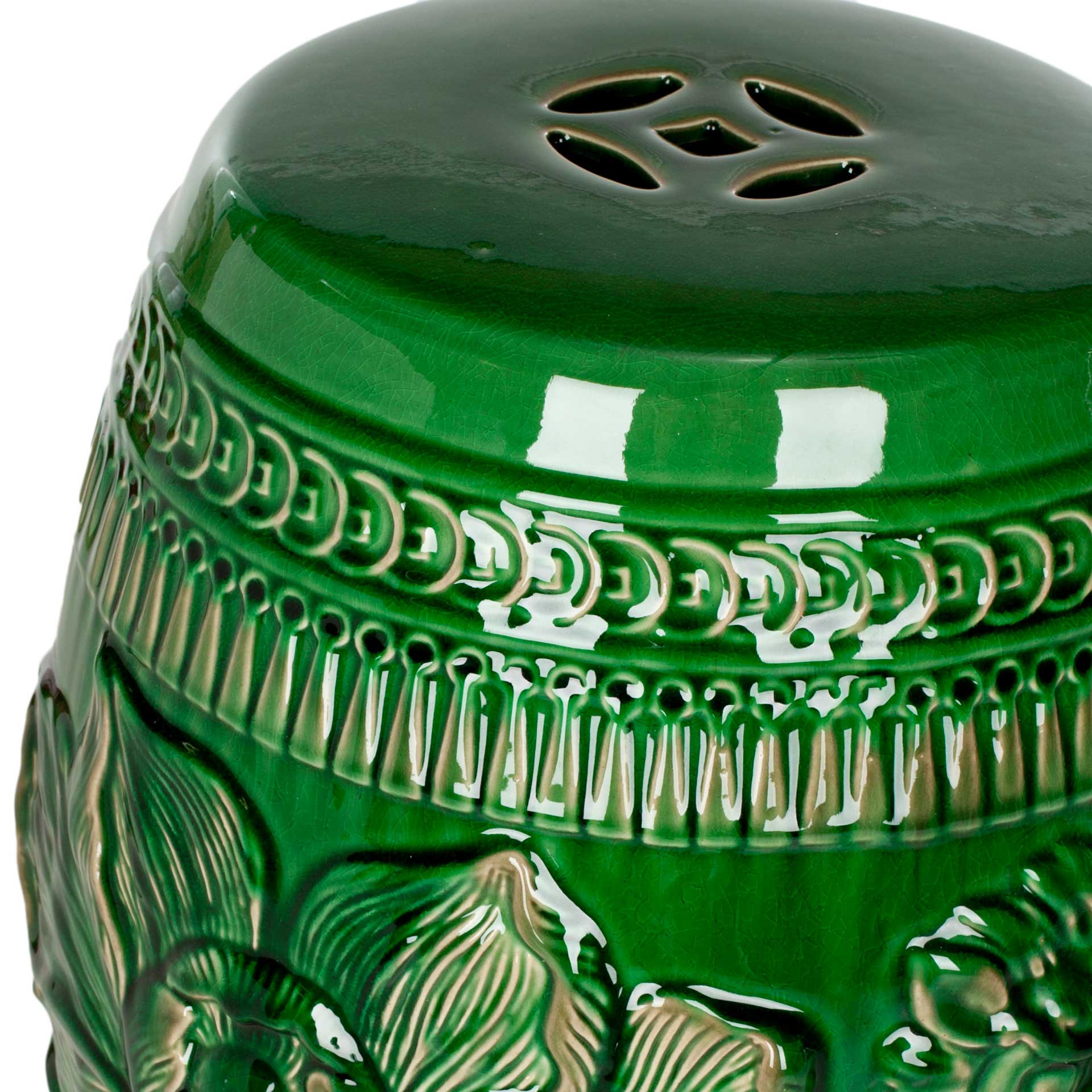 Chinese Dragon Stool - Image 2