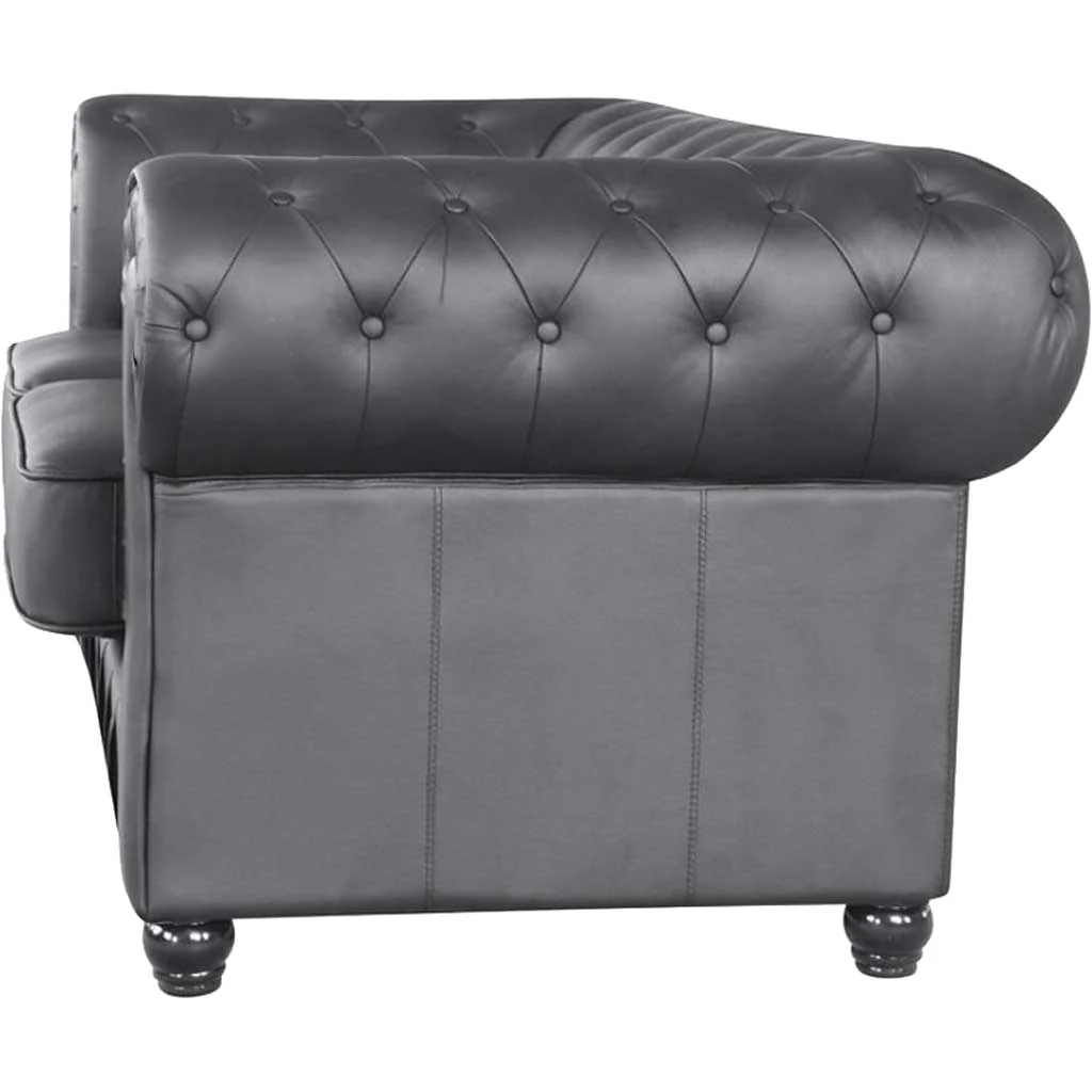 Chorus Loveseat Black - Image 4