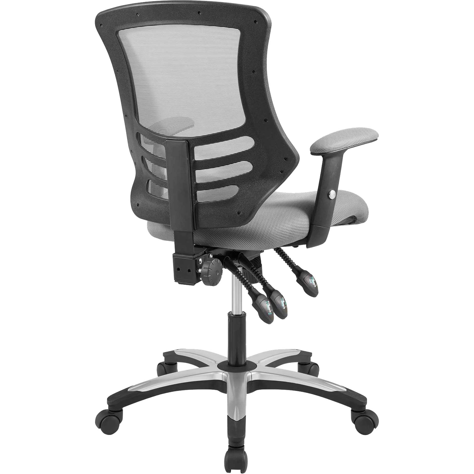 Christina Mesh Office Chair Gray - Image 3