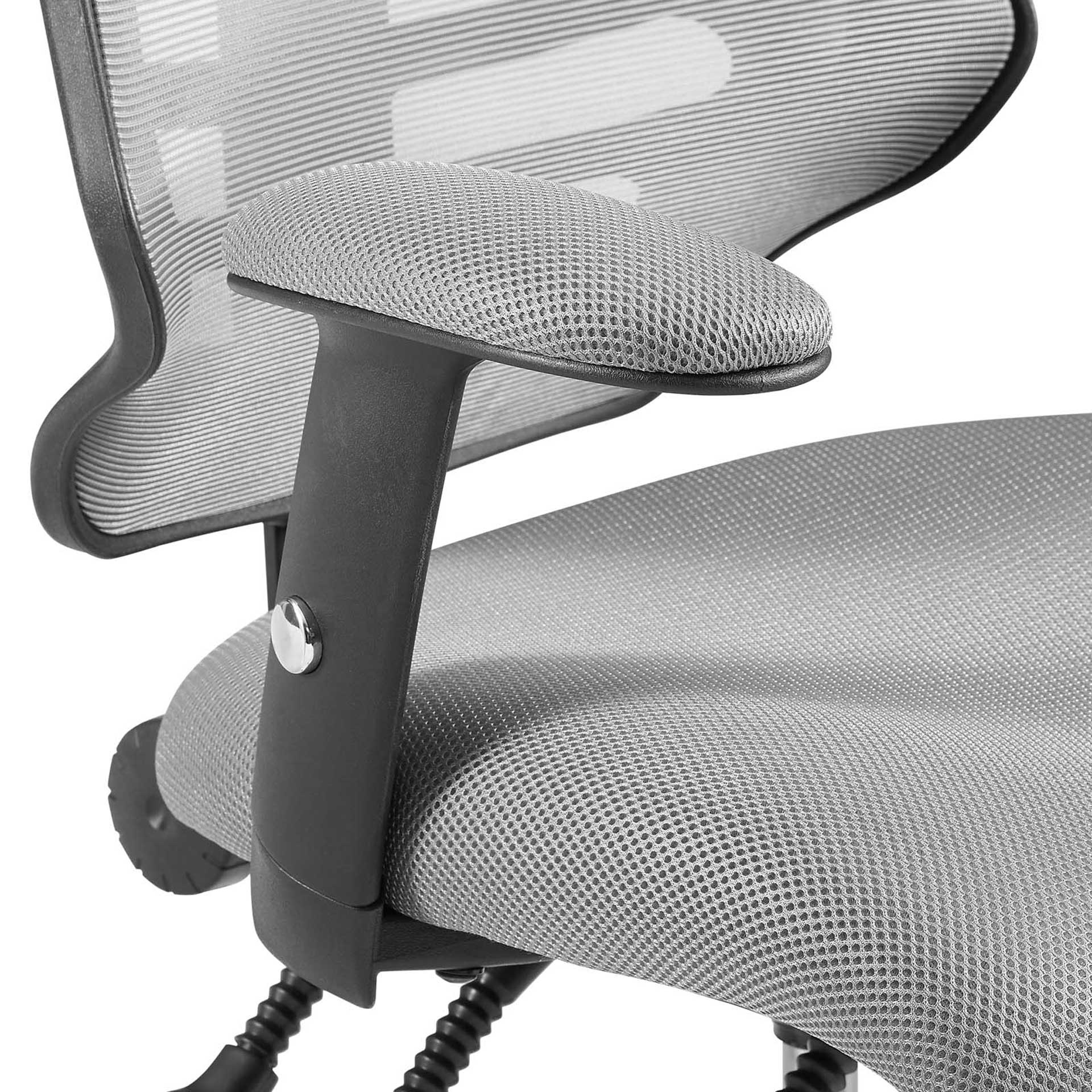 Christina Mesh Office Chair Gray - Image 4