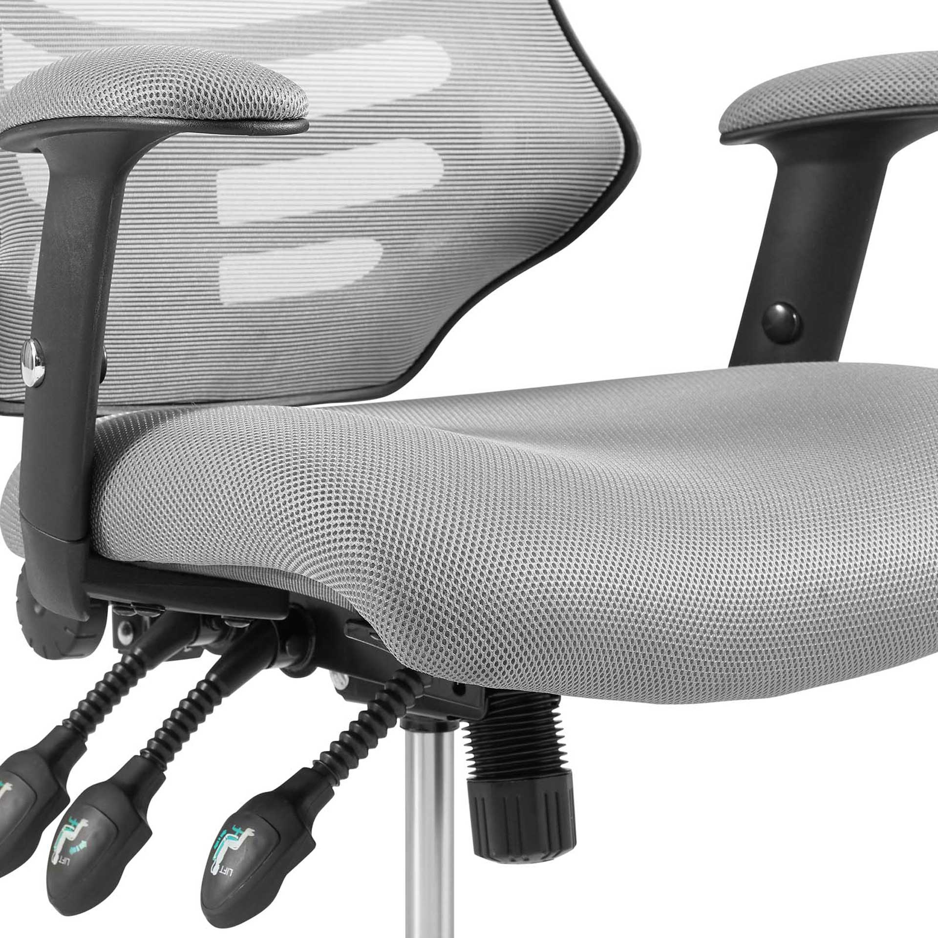 Christina Mesh Office Chair Gray - Image 5