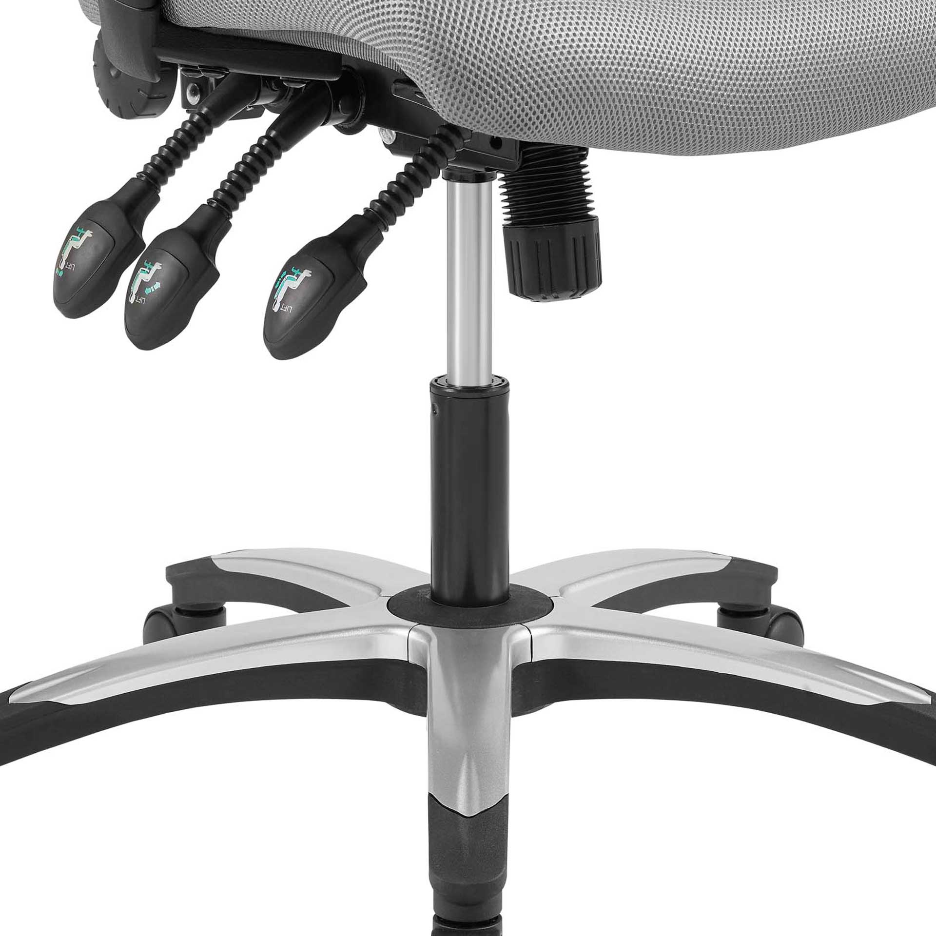 Christina Mesh Office Chair Gray - Image 6