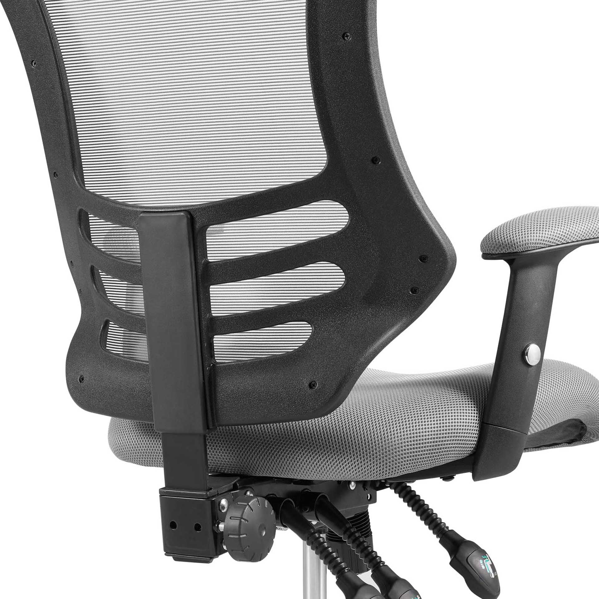 Christina Mesh Office Chair Gray - Image 7