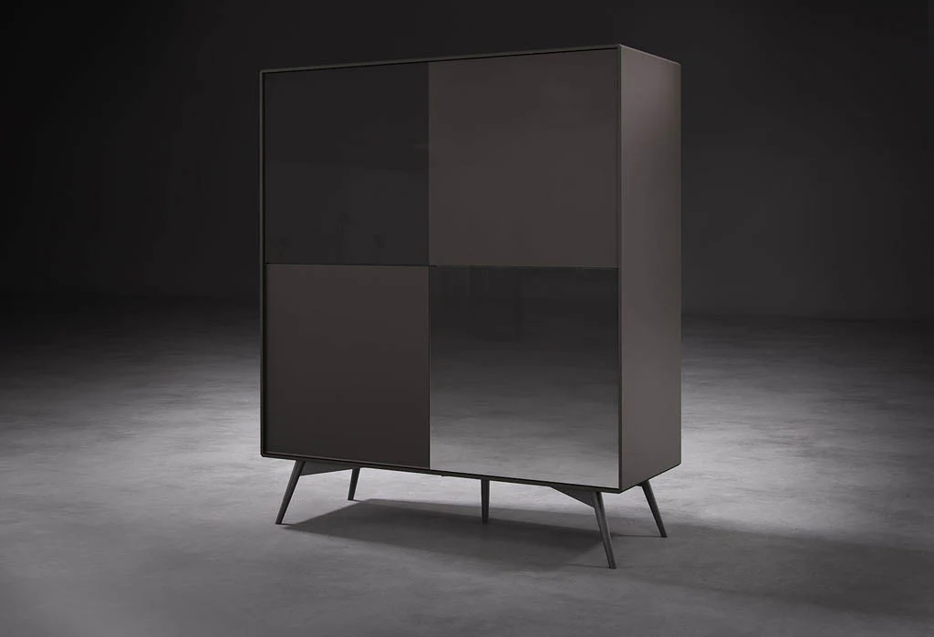 Christopher Highboard Asphalt Matte - Image 3