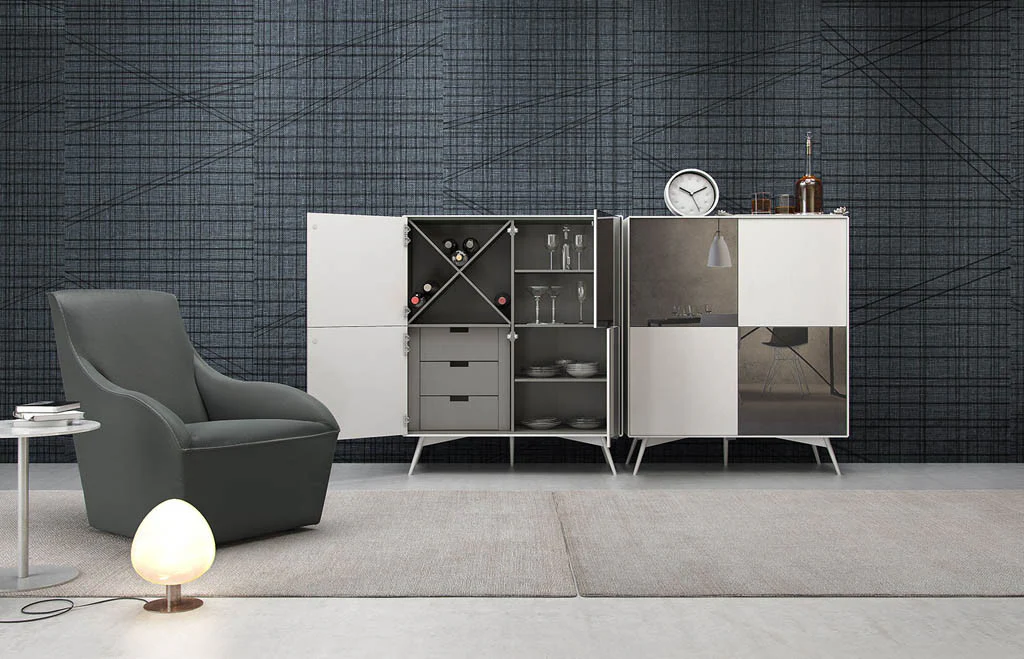 Christopher Highboard White Matte - Image 4