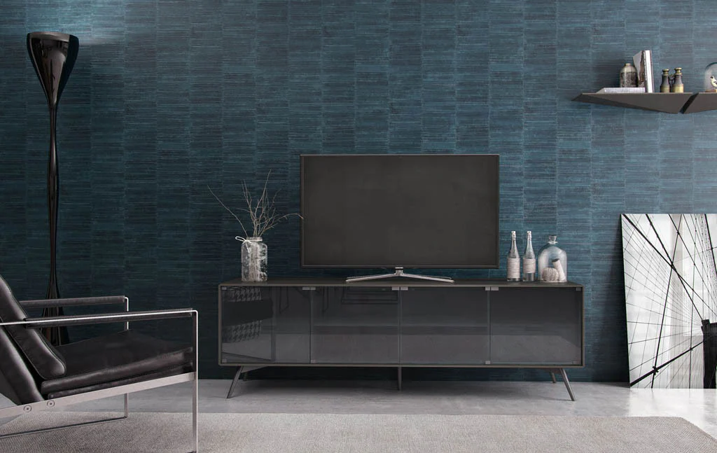 Christopher Media Cabinet Asphalt Matte - Image 3