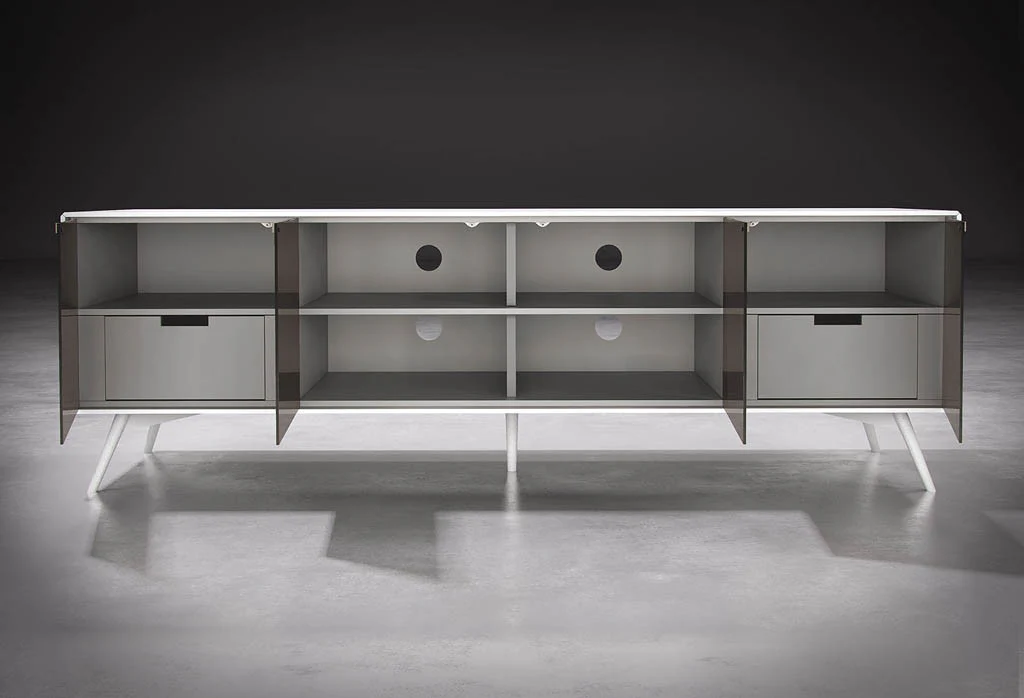 Christopher Media Cabinet White Matte - Image 2