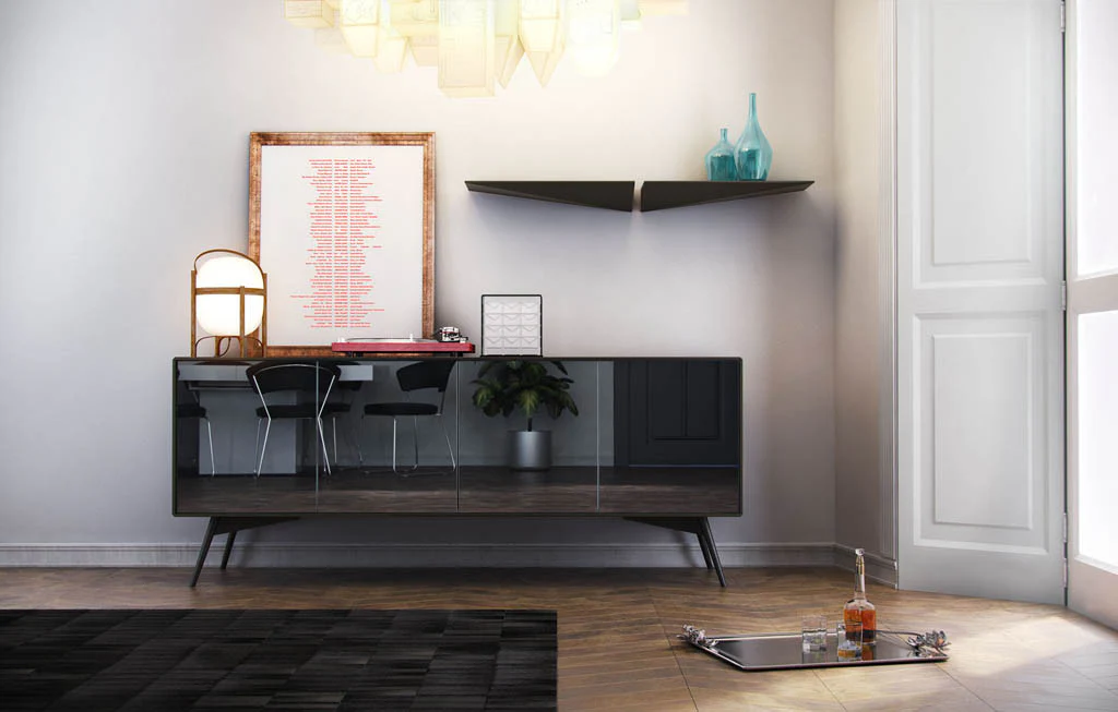 Christopher Sideboard Asphalt Matte - Image 4