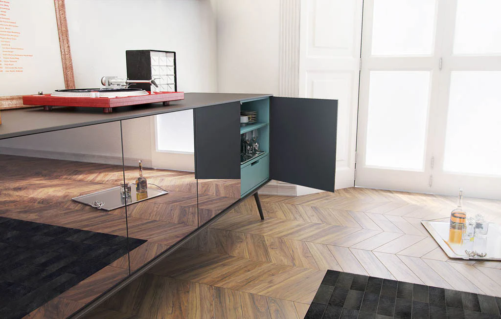 Christopher Sideboard Asphalt Matte - Image 5