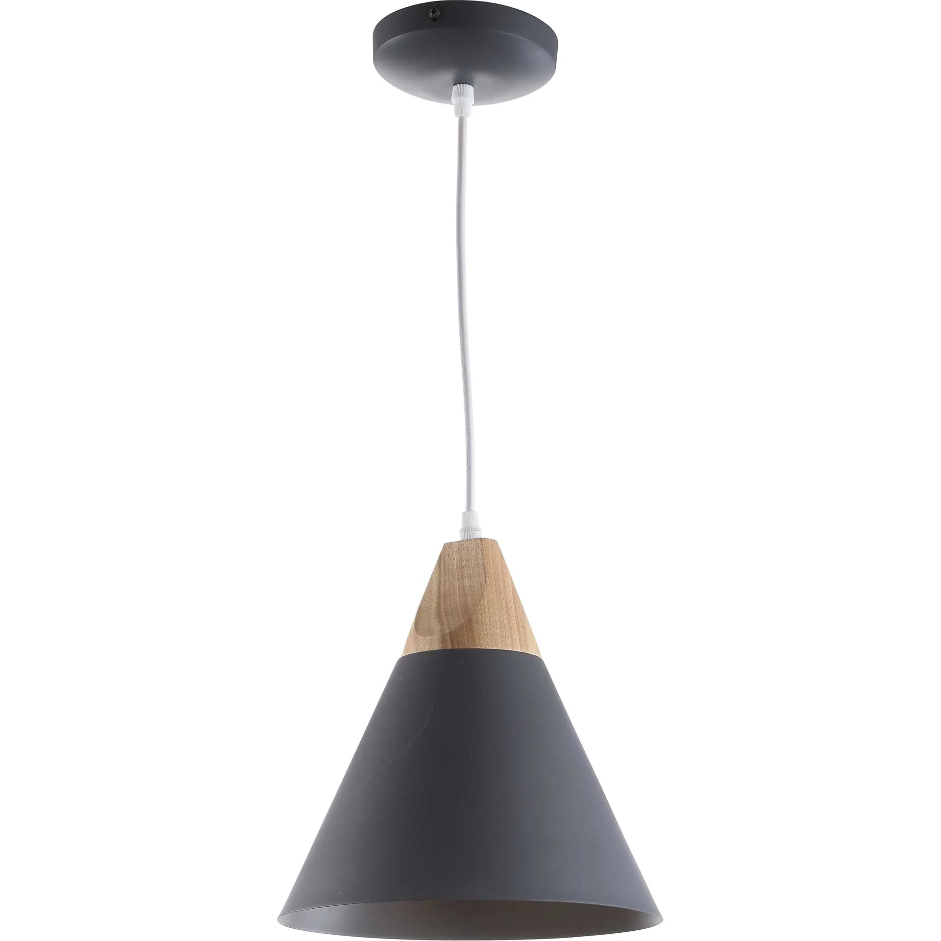 Cicely Pendant Dark Gray/Light Brown - Image 2