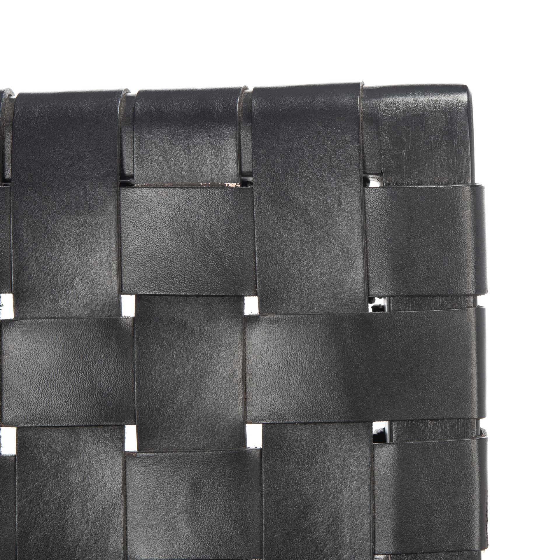 Cila Leather Dining Chair Black - Image 5