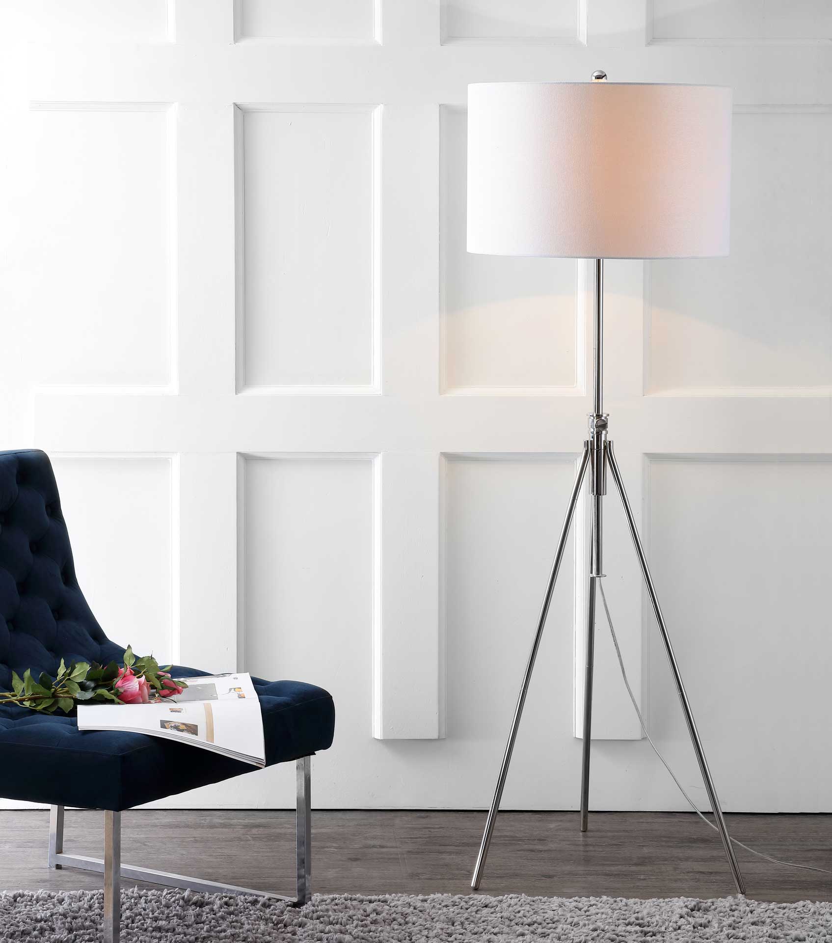 Cillian Floor Lamp Nickel - Image 5